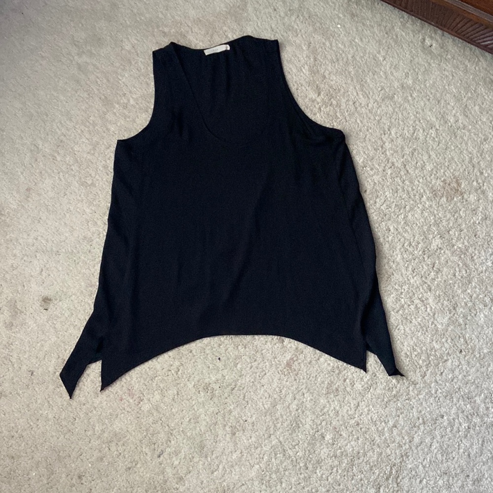 LUSH, black blouse, XL